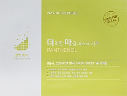 Kup Maska w płachcie z pantenolem - Nature Republic Real Comforting Mask Sheet Panthenol