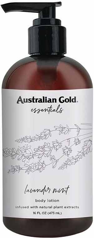 Balsam do ciała Lawenda i mięta - Australian Gold Essentials Lavender Mint Body Lotion — Zdjęcie N1