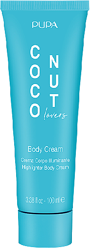 Rozświetlający krem do ciała - Pupa Coconut Lovers Body Cream — Zdjęcie N1