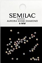 Kup Cyrkonie do paznokci, 6 mm - Semilac Aurora Shine Diamond