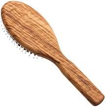 Szczotka do stylizacji włosów z drewna oliwnego - Hydrea London Olive Wood Styling Hair Brush — Zdjęcie N2