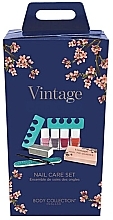 PRZECENA! Zestaw, 10 produktów - Technic Cosmetics Vintage Nail Care Kit * — Zdjęcie N1