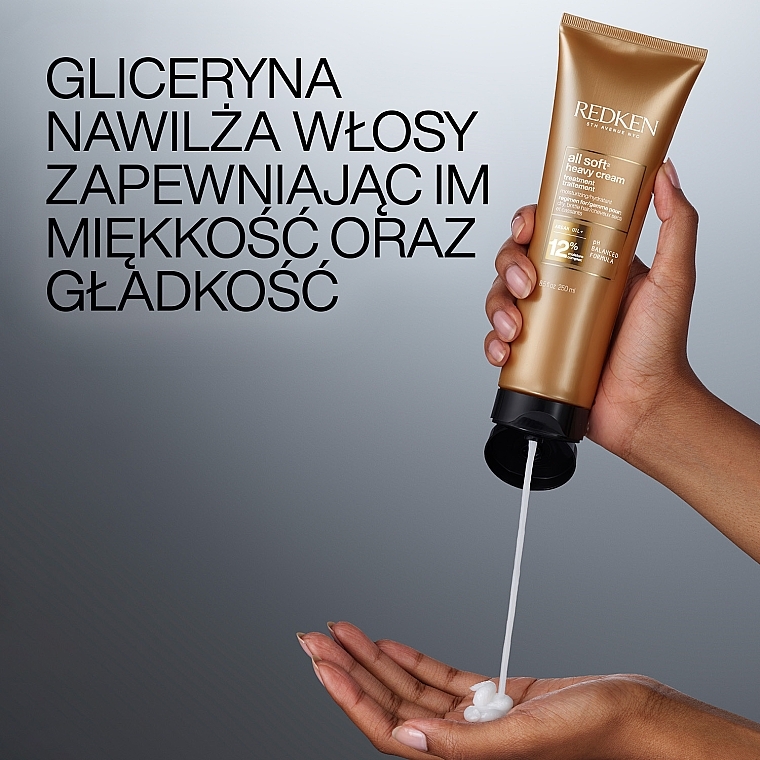 Maska do włosów suchych i łamliwych - Redken All Soft Heavy Cream Treatment — Zdjęcie N4