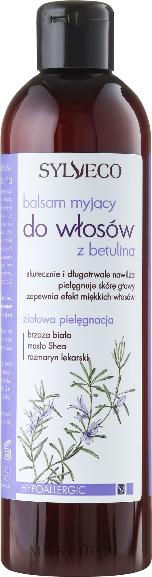 Balsam myjący do włosów z betuliną - Sylveco — Zdjęcie 300 ml