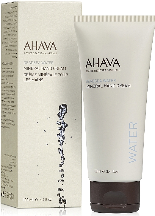 Mineralny krem ​​do rąk - Ahava Deadsea Water Mineral Hand Cream (miniprodukt) — Zdjęcie N1