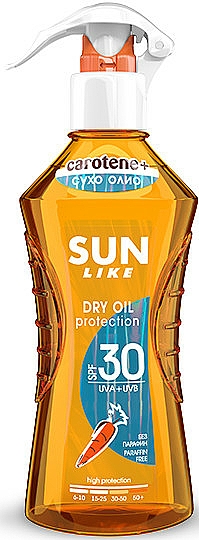 Przeciwsłoneczny suchy olejek do ciała SPF 30 - Sun Like Dry Oil Spray SPF 30 — Zdjęcie N1