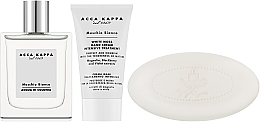 Acca Kappa White Moss - Zestaw (edc/100ml + h/cr/75ml + soap/150g) — Zdjęcie N2