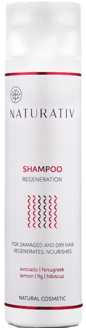 Regenerujący szampon do włosów zniszczonych i suchych - Naturativ Regeneration Shampoo — Zdjęcie N2