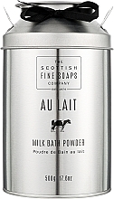 Kup Mleczny puder do kąpieli - Scottish Fine Soaps Au Lait Milk Bath Powder