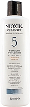 Kup Oczyszczający szampon do włosów traktowanych chemicznie lekko przerzedzających się - Nioxin System 5 Cleanser Shampoo