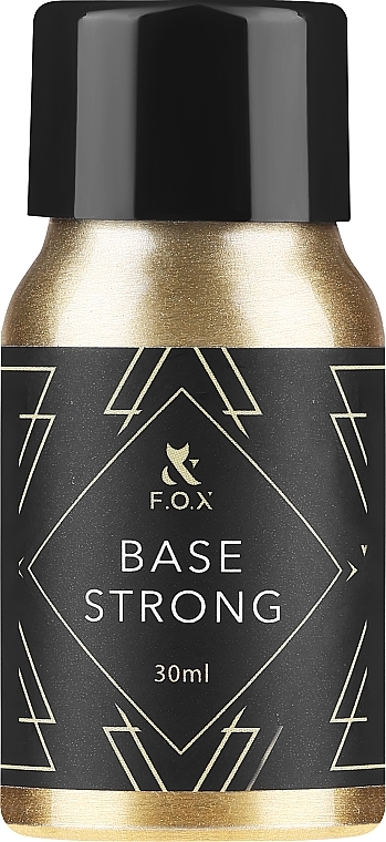 Baza UV do paznokci - F.O.X Base Strong Gel — Zdjęcie N2