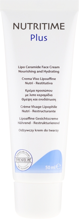 Odżywczy i nawilżający krem do twarzy - Synchroline Nutritime Plus Lipo Ceramide Face Cream — Zdjęcie N2