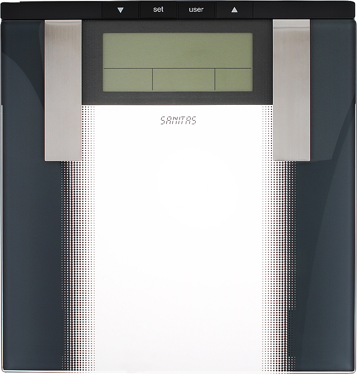 Waga inteligentna, SBG 21, szara - Sanitas Smart Bathroom Scales — Zdjęcie N1