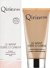 Rozgrzewająca maska oczyszczająca do twarzy - Qiriness Thermal Purifying Mask — Zdjęcie N2