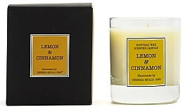 Cereria Molla Lemon And Cinnamon - Świeca zapachowa — Zdjęcie N1