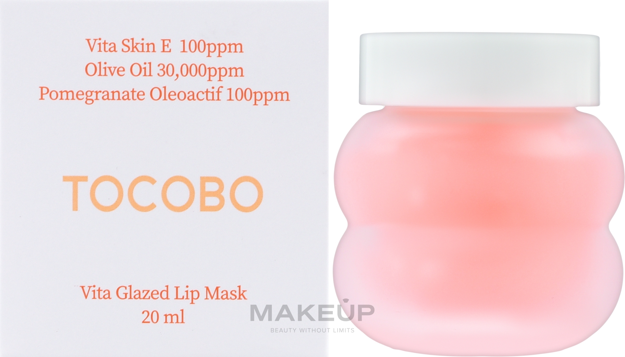 Maska na usta - Tocobo Vita Glazed Lip Mask — Zdjęcie 20 ml