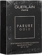PRZECENA! Rozświetlający podkład w pudrze - Guerlain Parure Gold Radiance Powder Foundation SPF 15 * — Zdjęcie N3
