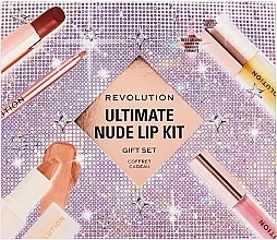 Zestaw, 6 produktów - Makeup Revolution Ultimate Nude Lip Kit — Zdjęcie N1