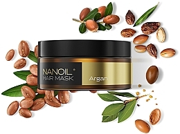 Maska do włosów z olejem arganowym - Nanoil Argan Hair Mask — Zdjęcie N3