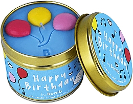 Kup Świeca zapachowa w żelaznej puszce - Bomb Cosmetics Happy Birthday Scent Stories Tin Candle