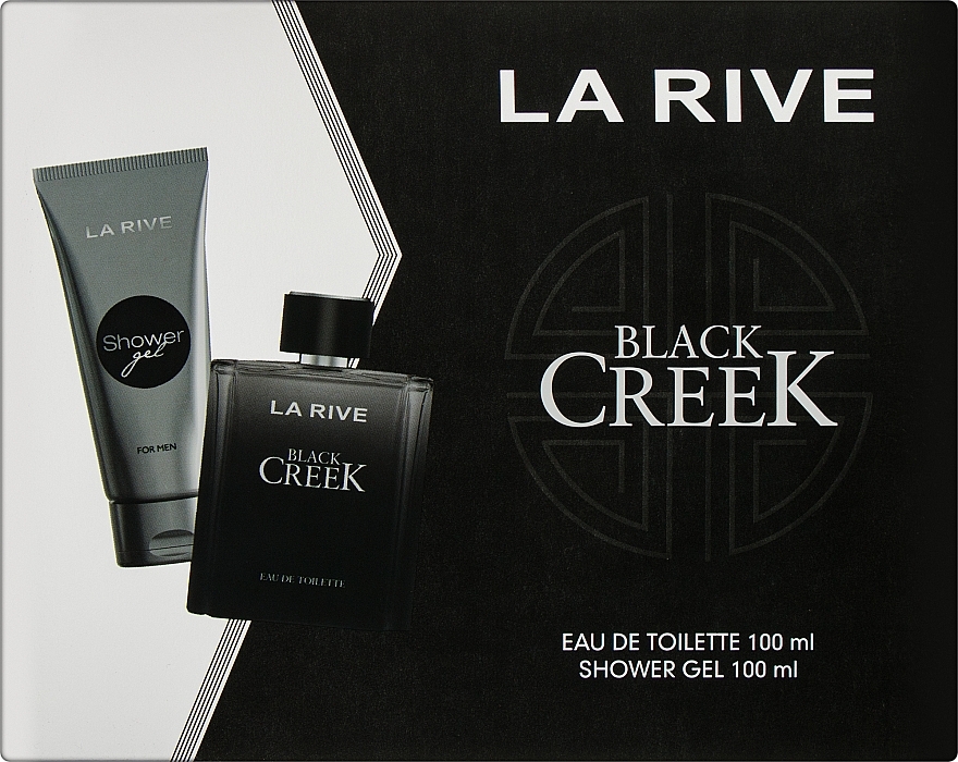 La Rive Black Creek - Zestaw (edt 100 ml + sh/gel 100 ml)