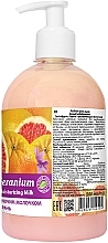 Kremowe mydło w płynie Grejpfrut i geranium - Bioton Cosmetics Active Fruits Grapefruit & Geranium Soap — Zdjęcie N2