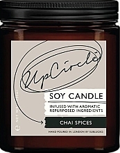 PRZECENA! Zapachowa świeca sojowa - UpCircl Chai Spices * — Zdjęcie N1