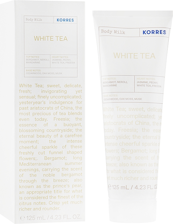 Mleczko do ciała Biała herbata - Korres Body Milk White Tea — Zdjęcie N1