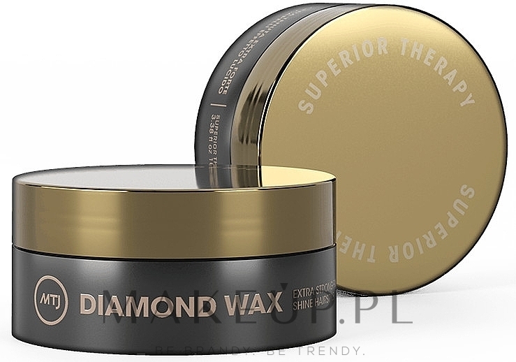 Nabłyszczający wosk do włosów, ekstramocne utrwalenie - MTJ Cosmetics Superior Therapy Diamond Wax — Zdjęcie 100 ml