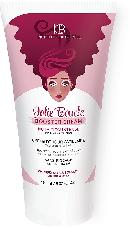 Krem-booster do włosów - Institut Claude Bell Jolie Boucle Nutrition Intense Booster Cream — Zdjęcie N1