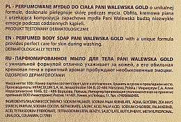 Pani Walewska Gold - Perfumowane mydło do ciała — Zdjęcie N3