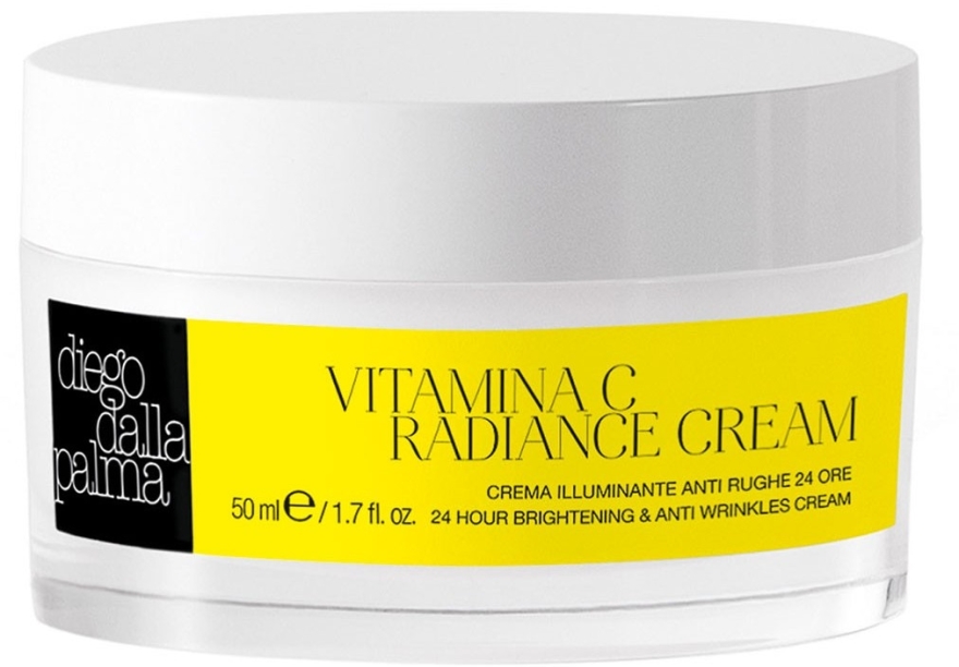 Rozświetlający krem przeciwzmarszczkowy do twarzy - Diego dalla Palma Vitamina C 24 Hour Brightening & Anti Wrinkles Cream — Zdjęcie N1