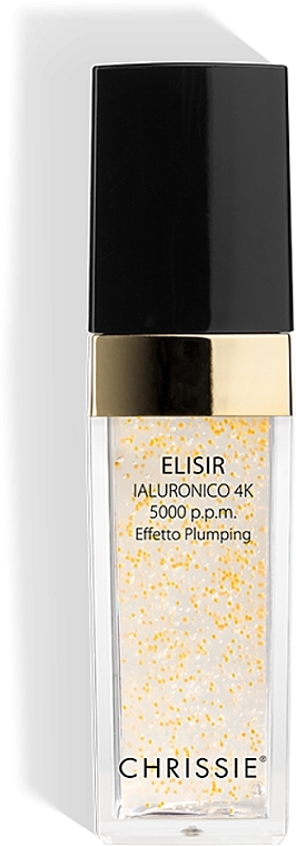 Hialuronowy eliksir do twarzy - Chrissie Elixir Hyaluronic 4K 5000 p.p.m. Plumping Effect — Zdjęcie N1