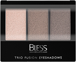Potrójny cień do powiek - Bless Beauty Trio Fusion Eyeshadows — Zdjęcie N2