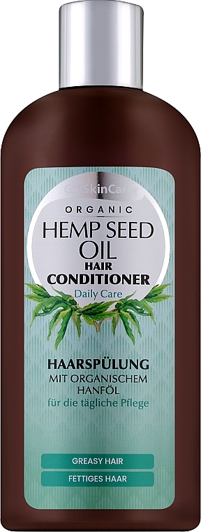 Odżywka do włosów z organicznym olejem konopnym - GlySkinCare Organic Hemp Seed Oil Hair Conditioner — Zdjęcie N1