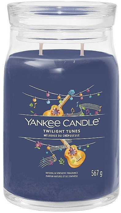 PRZECENA! Świeca zapachowa w słoiczku Twilight Tunes, 2 knoty - Yankee Candle Singnature * — Zdjęcie N3