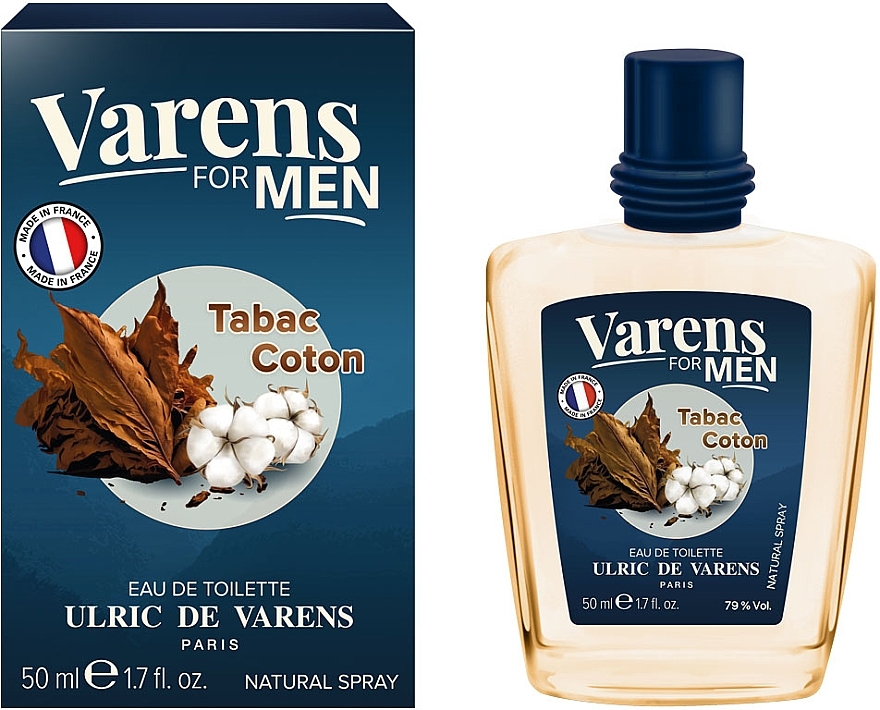 Ulric de Varens Varens For Men Tabac Coton - Woda toaletowa — Zdjęcie N1