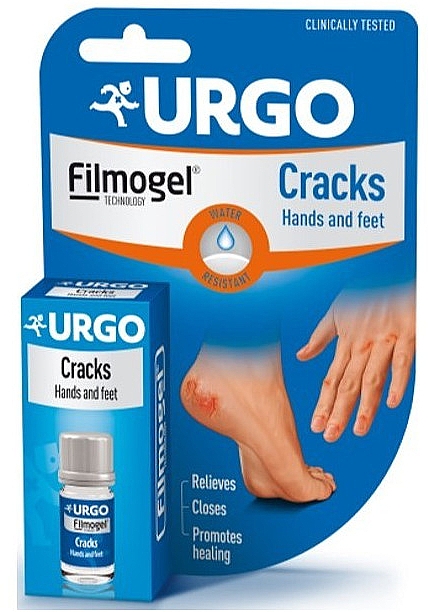 Środek na popękaną skórę dłoni i pięt - Urgo Filmogel Cracks Hands & Feet — Zdjęcie N1