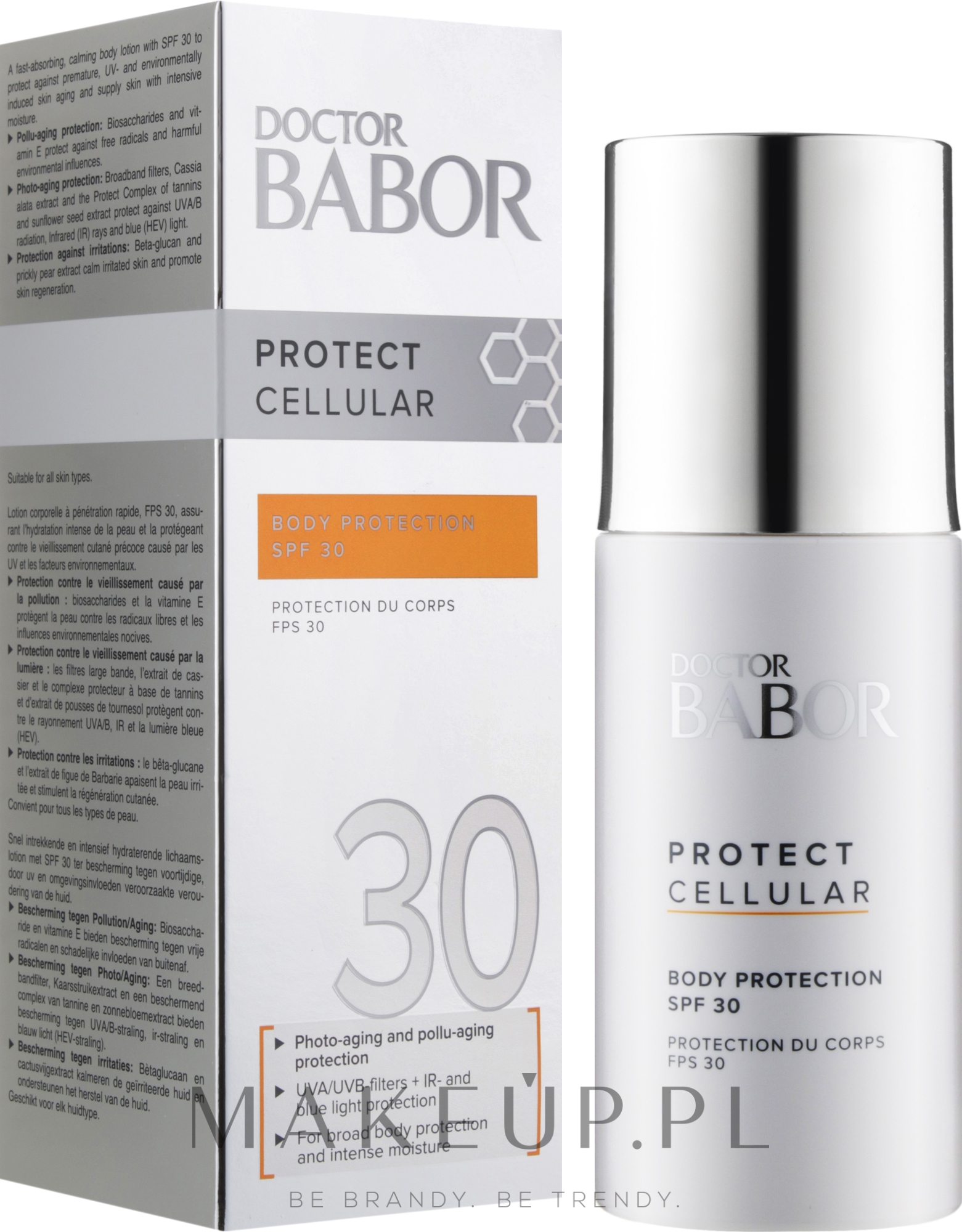 Ochronny balsam do ciała - Doctor Babor Protect Cellular Body Protection SPF 30 — Zdjęcie 150 ml