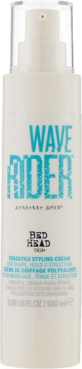 Krem-odżywka do włosów - Tigi Bed Head Wave Rider Versitile Styling Cream — Zdjęcie N1