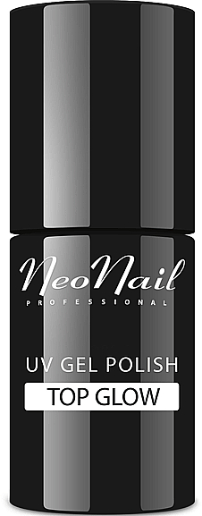 Nabłyszczający top coat do lakieru hybrydowego - NeoNail Professional Top Glow — Zdjęcie N1