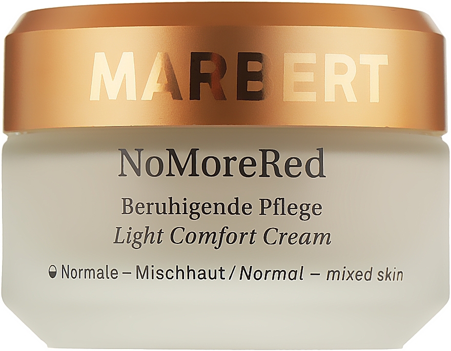 Kojący krem do cery mieszanej - Marbert Anti-Redness Care NoMoreRed Light Comfort Cream