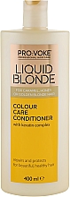 Kup Odżywka do włosów z formułą ochrony koloru i keratyną - Pro:Voke Liquid Blonde Colour Care Conditioner