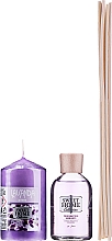 Zestaw - Sweet Home Collection Lavender Home Fragrance Set (diffuser/100ml + candle/135g) — Zdjęcie N2