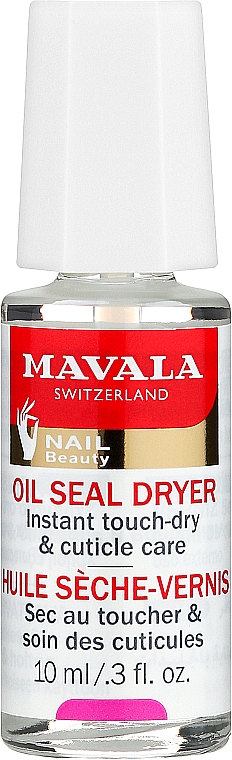 Olejowa odżywka przyspieszająca schnięcie lakieru do paznokci - Mavala Oil Seal Dryer