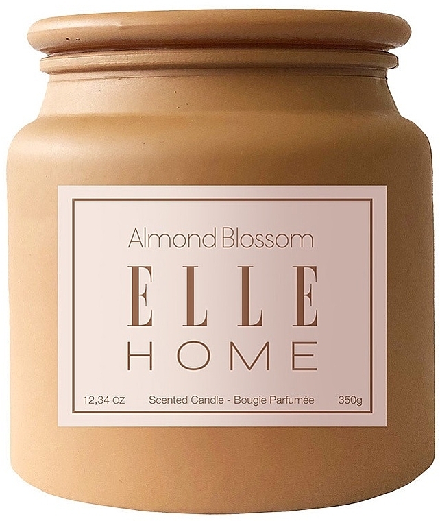 Świeca zapachowa - Elle Home Almond Blossom Scented Candle — Zdjęcie N1