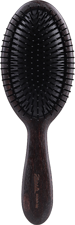Szczotka do włosów z drewna Bubinga - Janeke Bubinga Wood Line Small — Zdjęcie N1