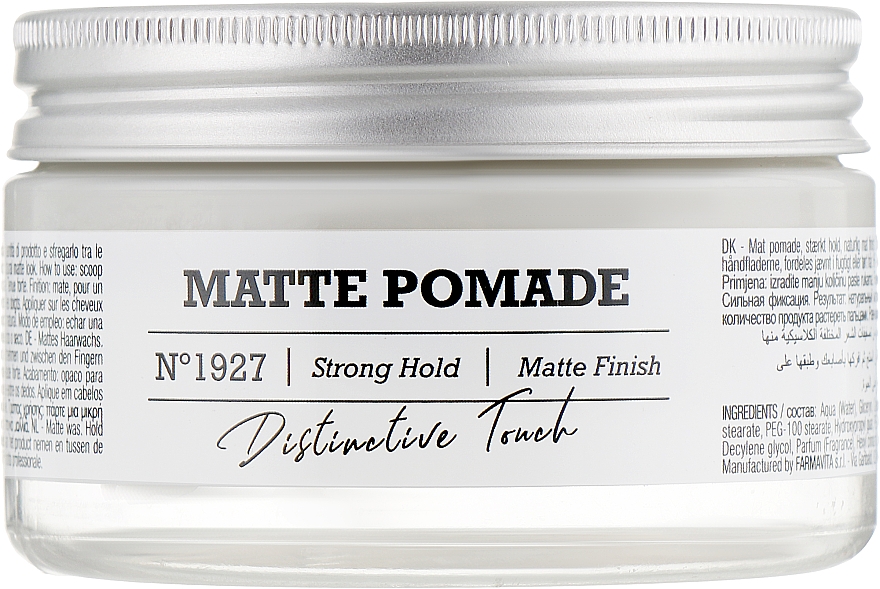 Matowy wosk do włosów - FarmaVita Amaro Matte Pomade