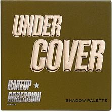 Paletka cieni do powiek - Makeup Obsession Under Cover Eyeshadow Palette — Zdjęcie N2