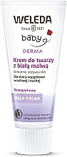 Kup Krem do twarzy dla dzieci do cery wrażliwej - Weleda Baby Derma White Mallow Face Cream